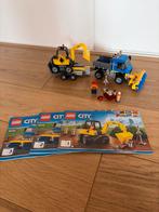 Lego City 60152 Veegwagen en Graafmachine - Compleet, Ophalen of Verzenden, Zo goed als nieuw, Complete set, Lego