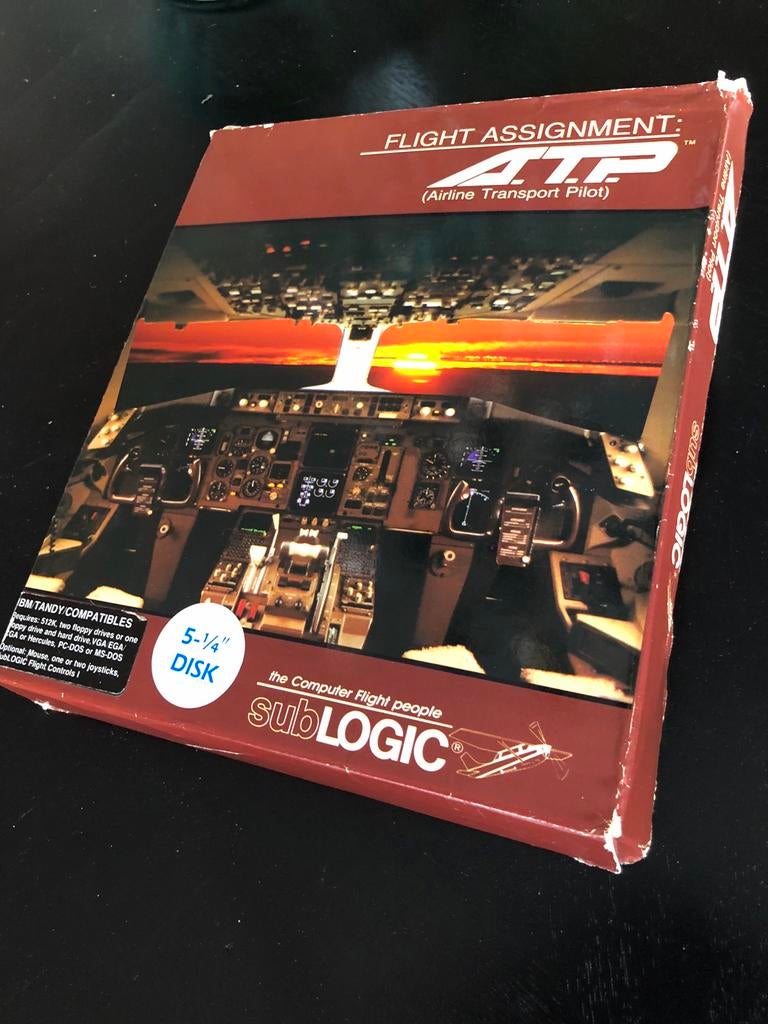 Flight Assignment ATP Big Box., Spelcomputers en Games, Gebruikt, 1 speler, Racen en Vliegen, Ophalen of Verzenden