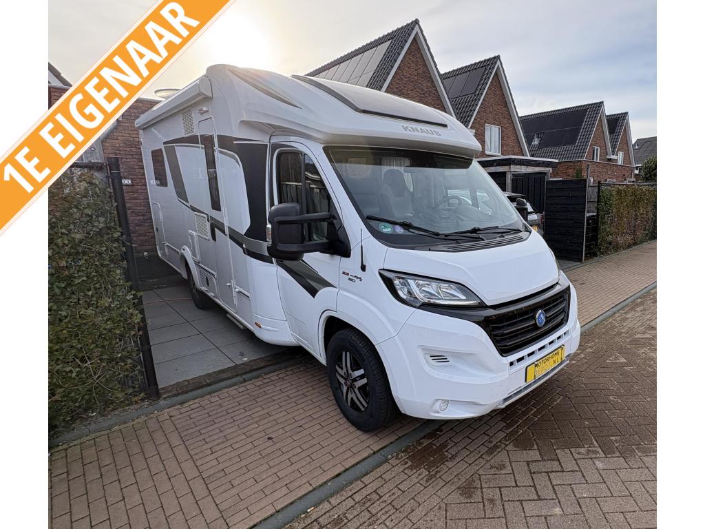 Knaus Sun Ti 700-Automaat-NL camper-1e eigenaar-150Pk, Caravans en Kamperen, Automaat, Fiat, 7 tot 8 meter, Diesel