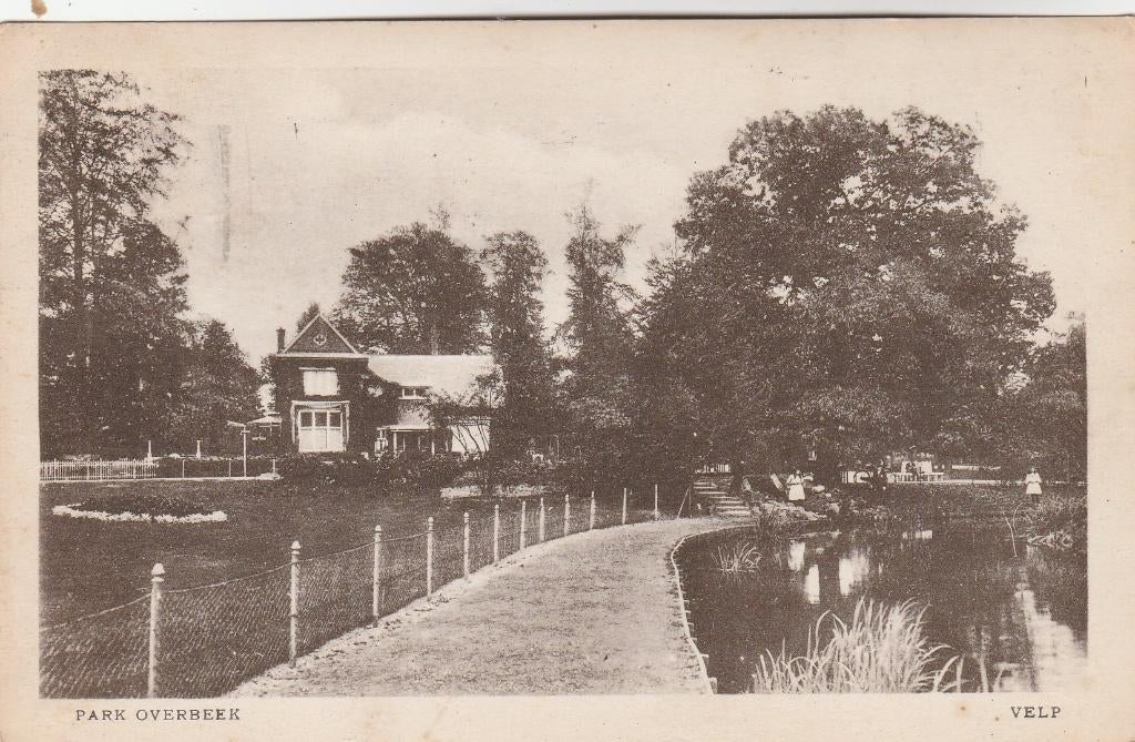 velp- park overbeek 1925, Ophalen of Verzenden, 1920 tot 1940, Gelderland
