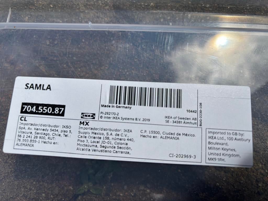 5 Samla deksels IKEA, Ophalen, Gebruikt, 40 tot 60 cm, Overige typen