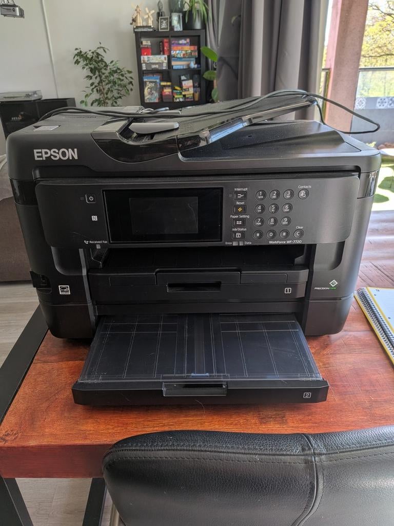 Epson WorkForce WF-7720DTWF A3 4-in-1 Inkjetprinter, Ophalen