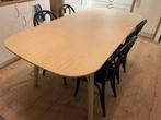 IKEA VOXLÖV bamboo dining table with bentwood chairs, Ophalen, Zo goed als nieuw