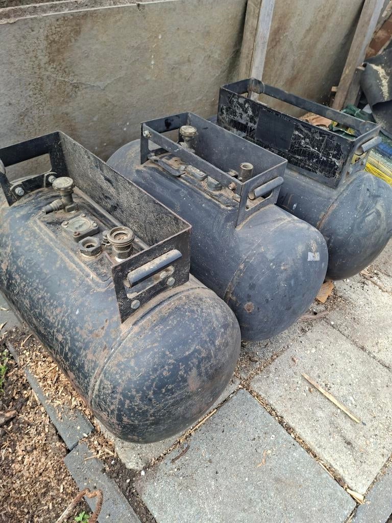 3 gasflessen te koop, Ophalen of Verzenden, Gebruikt