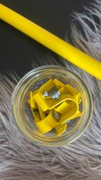 Gordijnroedeset IKEA geel, Ophalen, Zo goed als nieuw, 50 tot 100 cm, Minder dan 100 cm