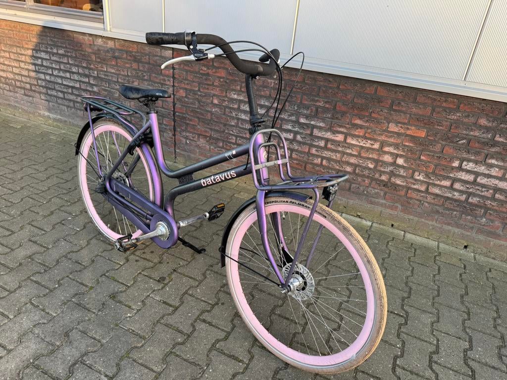 Goede batavus quip damesfiets dames fiets, Fietsen en Brommers, Ophalen, Gebruikt, Batavus