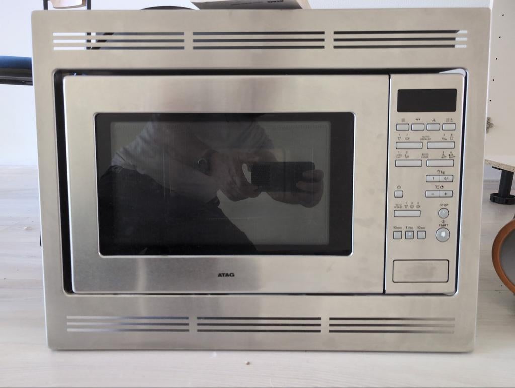 Atag magnetron oven, gril., Ophalen, Combimagnetron, Gebruikt, Hete lucht