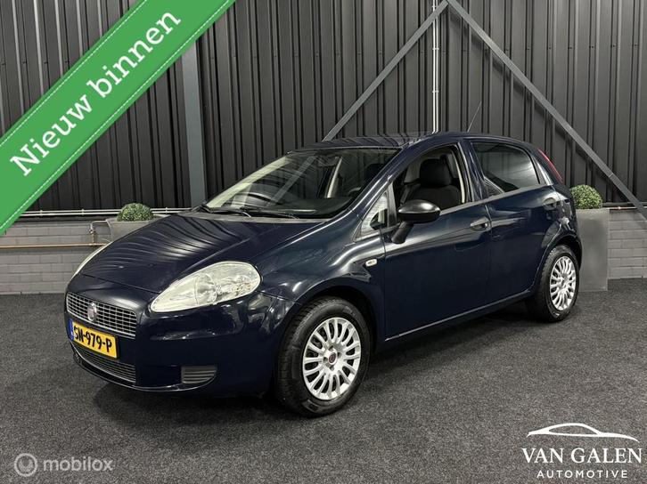 Fiat Grande Punto 1.2 Actual 5-Deurs All season Bleutooth, Auto's, Fiat, Bedrijf, Te koop, Grande Punto, ABS, Airbags, Alarm, Bluetooth