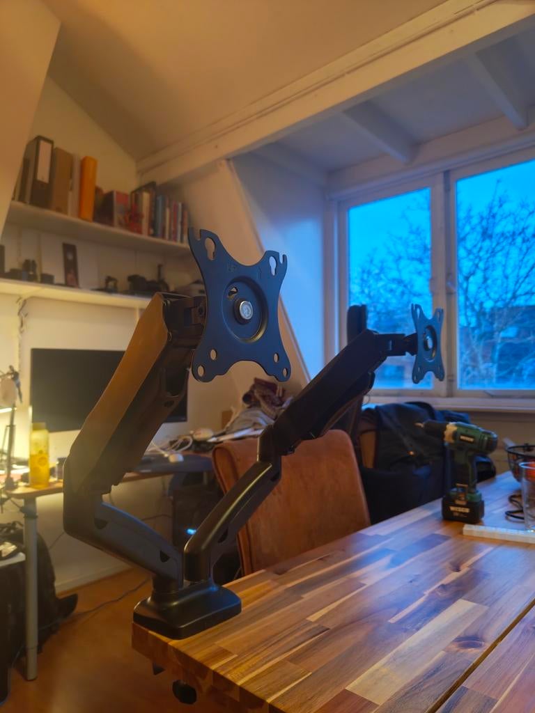 Roline dual monitor arm, Computers en Software, Monitoren, Ophalen of Verzenden