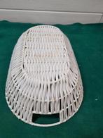 mandje wit kunststof gevlochten, Huis en Inrichting, Ophalen of Verzenden, 'T Olde Gre-j, Info@toldegrej.nl, Endepoelstraat 20f Didam