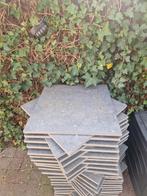 Terrastegels 60x60x2cm in goede staat (48 stuks), Ophalen, Gebruikt, Beton, Terrastegels