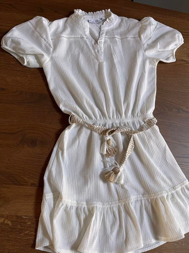 Mooie witte jurk maat 176, Kinderen en Baby's, Kinderkleding | Maat 176, Ophalen of Verzenden, Gebruikt, Meisje, Jurk of Rok