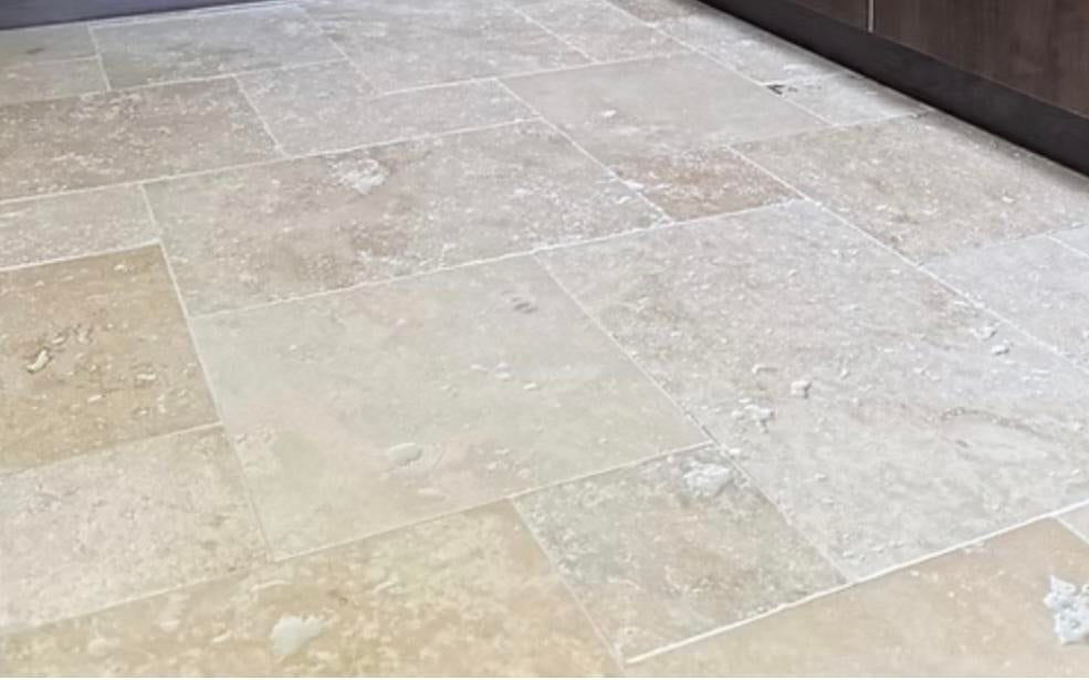 Travertin Light Natuursteen Beige Mat Romaans Verband 12m2, Doe-het-zelf en Verbouw, Tegels, Ophalen, Overige typen, Nieuw, Minder dan 20 cm