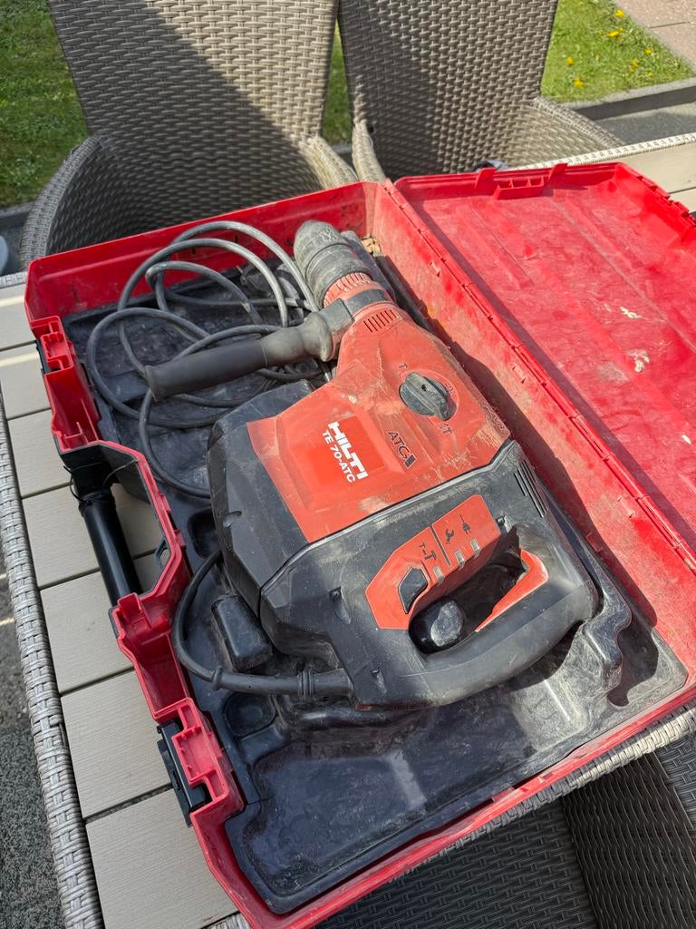 Hilti TE 70-ATC Boorhamer Combihamer Breekhamer, Ophalen, Boor- en/of Breekhamer, Klopboormechanisme, Gebruikt