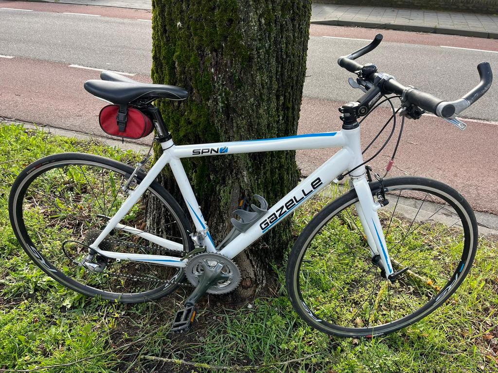 Nette rasefiets, Fietsen en Brommers, Fietsen | Racefietsen, Ophalen, Gebruikt, Aluminium, Meer dan 20 versnellingen