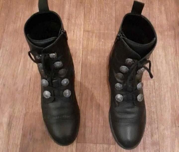 Gabor leren laarzen , maat 39, Ophalen of Verzenden, Zo goed als nieuw, Zwart, Hoge laarzen