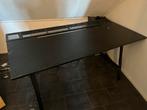 IKEA Gaming Bureau 160x80x80 - Zwart, Ophalen, In hoogte verstelbaar, Gebruikt, Bureau