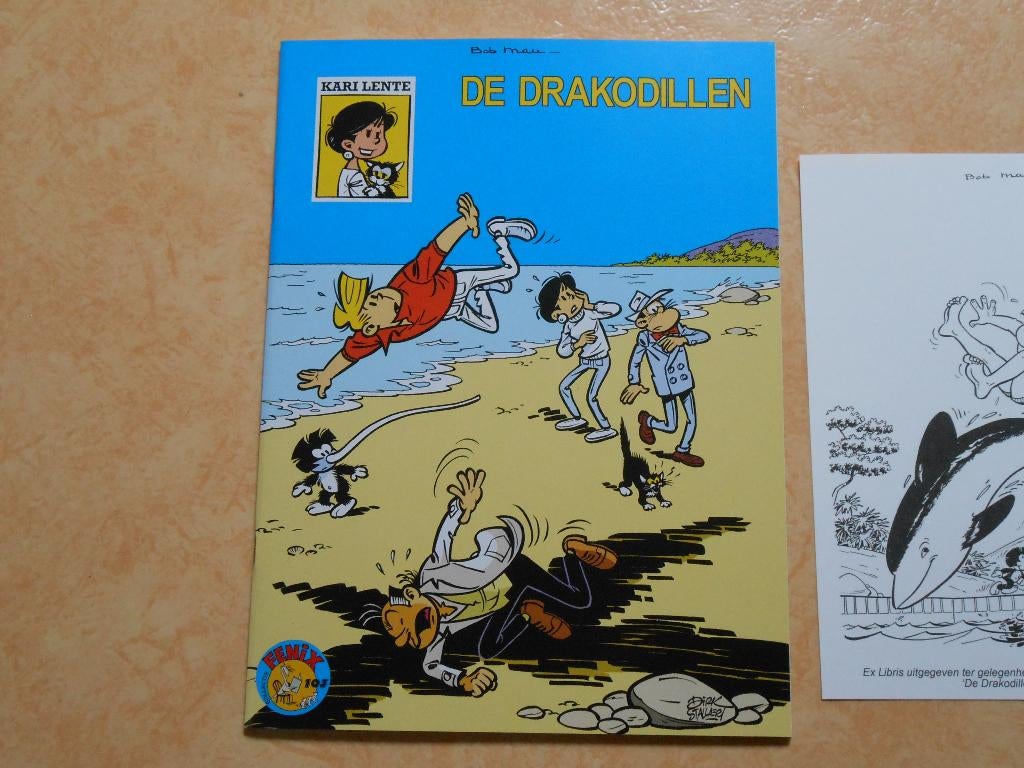 Collectie fenix 103 De drakodillen 2015 1 ste druk. Bijlage., Bob Mau, Eén stripboek, Nieuw, Ophalen of Verzenden