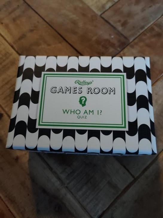 Games Room Who Am I? Quiz, Vijf spelers of meer, Ophalen, Zo goed als nieuw, Ridley's