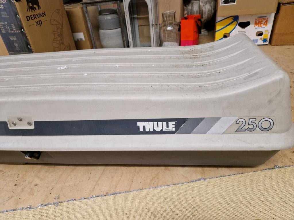 Thule dakkoffer skikoffer of vakantiekoffer, Auto diversen, Dakkoffers, Ophalen of Verzenden, Gebruikt