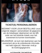 Duo tickets men Hyrox Rotterdam te koop, Ophalen of Verzenden, Nieuw, Overige typen