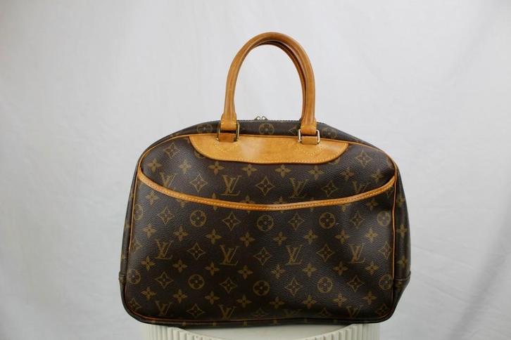 Louis Vuitton Deavuille - 970, Sieraden, Tassen en Uiterlijk, Tassen | Damestassen, Gebruikt, Handtas, Bruin, Ophalen of Verzenden