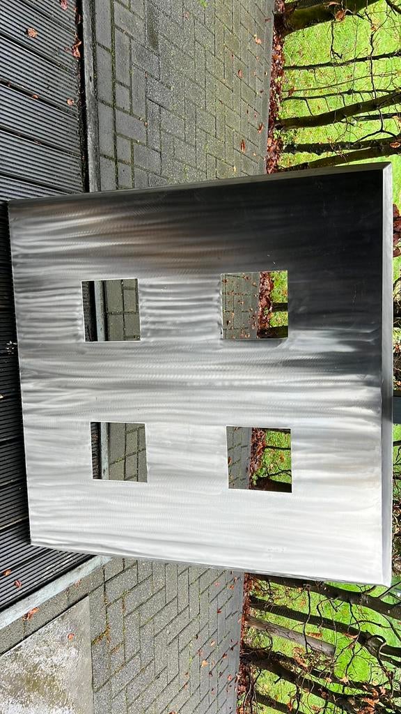 RVS frame voor foto’s, Ophalen