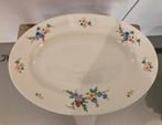 Societe Ceramique / Brocante ovale serveerschaal, Ophalen of Verzenden