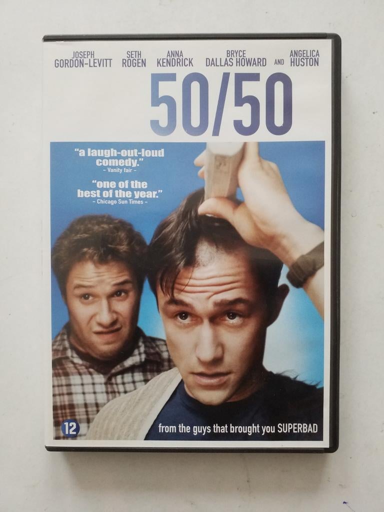 50/50, Vanaf 12 jaar, Ophalen of Verzenden, Zo goed als nieuw, Romantische komedie