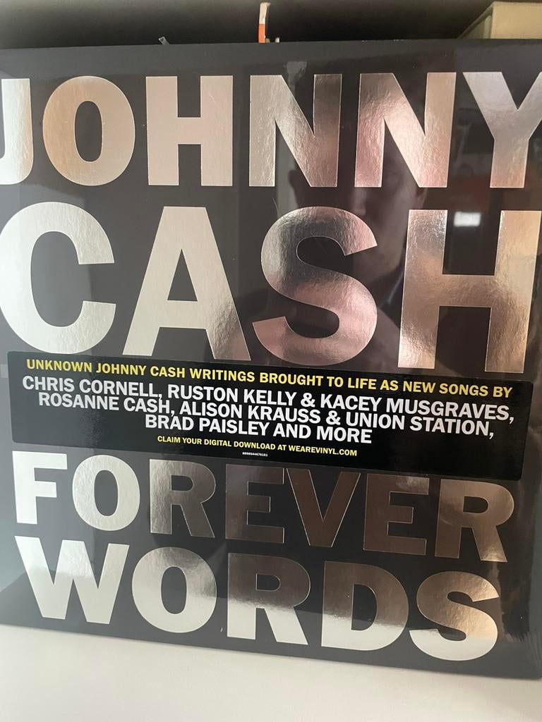 2 lp johnny cash forever words geseald nieuw, Ophalen of Verzenden, Zo goed als nieuw, 12 inch