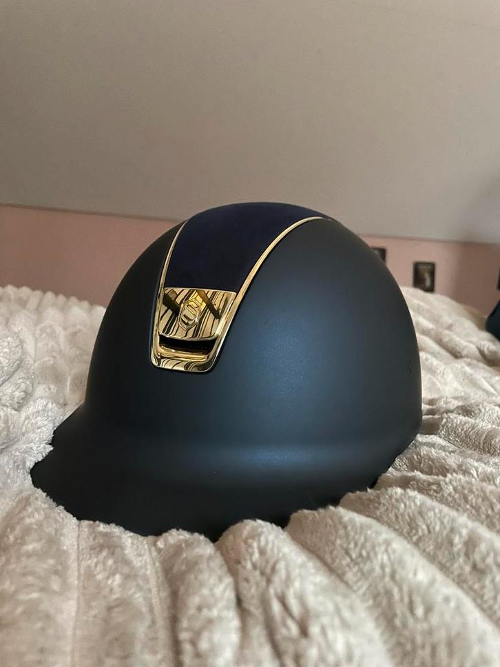 Samshield cap maat m, Dieren en Toebehoren, Paardrijkleding, Zo goed als nieuw, Cap, Dressuur, Ophalen of Verzenden