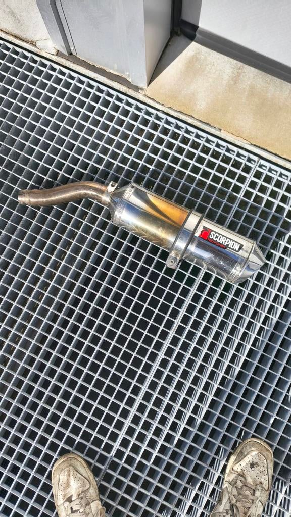 Scorpion Red Power Slip-on Uitlaat voor BMW F650, Ophalen of Verzenden