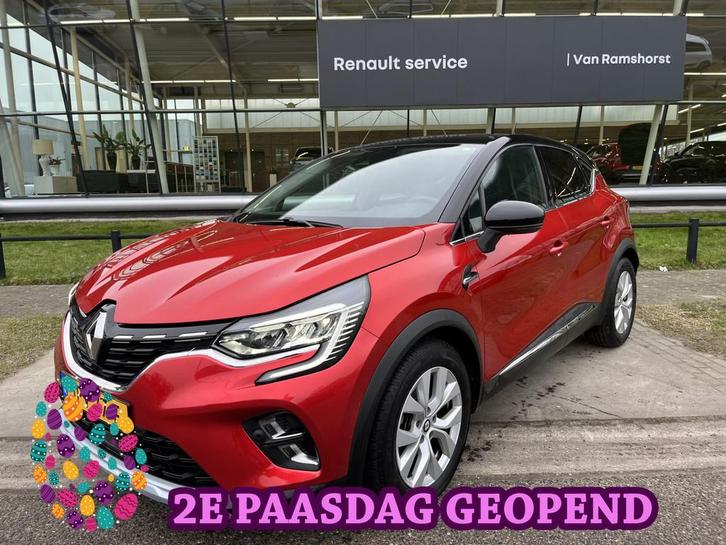 Renault Captur 1.6 E-Tech Hybrid 145PK Intens / Automaat / A, Auto's, Renault, Bedrijf, Te koop, Captur, ABS, Achteruitrijcamera
