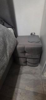 Boxspring 160 x 200 | 2 nachtkastjes | 2 jaar oud, Ophalen, Tweepersoons, Zo goed als nieuw, 200 cm