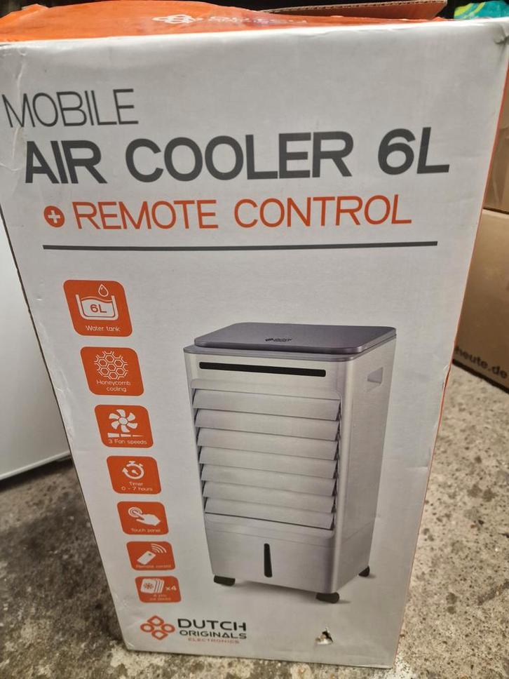 Mobiele Air Cooler 6L  - Dutch Original, Witgoed en Apparatuur, Luchtbehandelingsapparatuur, Ophalen of Verzenden