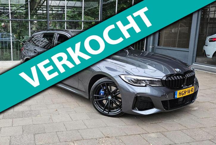 BMW 3-serie Touring M340i xDrive High Executive / M-sport /, Auto's, BMW, Te koop, 3-Serie, 360° camera, 4x4, ABS, Achteruitrijcamera
