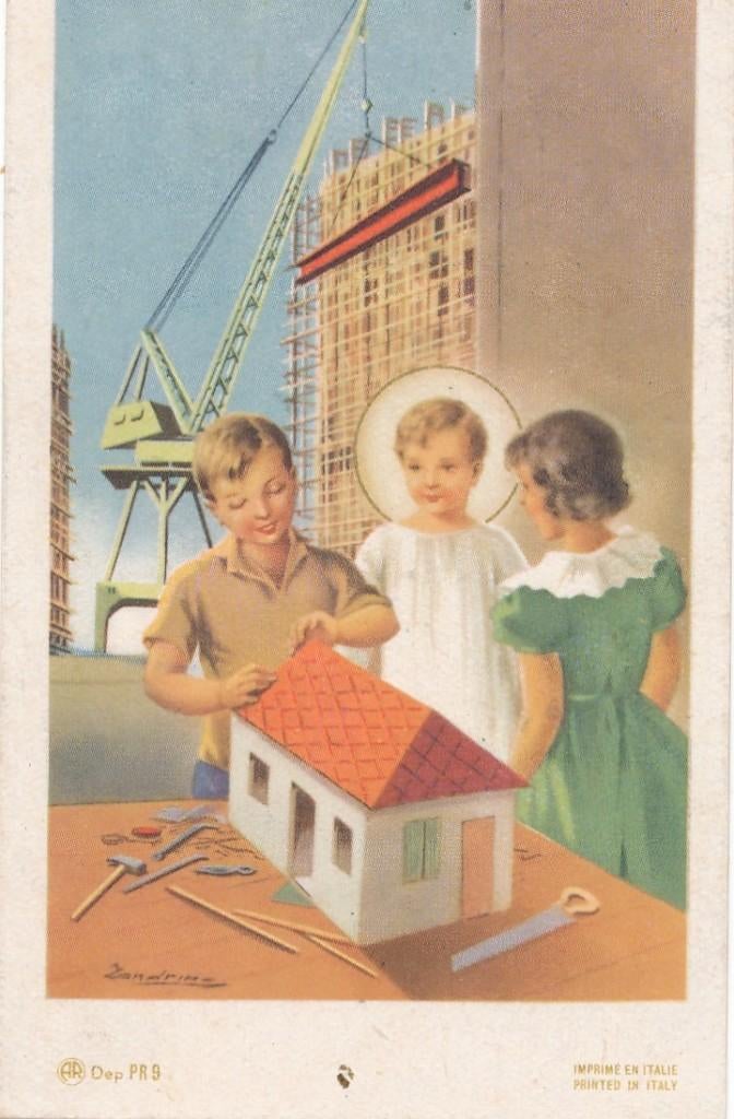 23 Mooie kinder devotieprentjes van uitg. AR, Ophalen of Verzenden, Zo goed als nieuw, Kaart of Prent