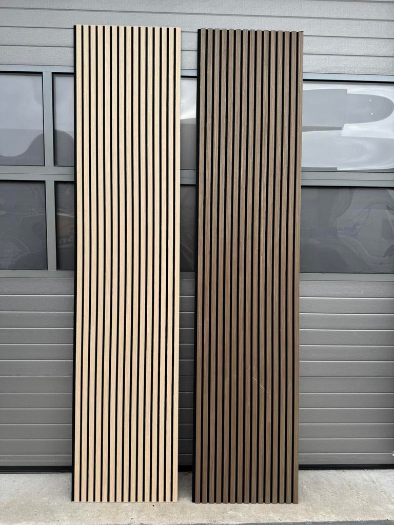 Akoestische wandpanelen 270x52 wanddecoratie wandpaneel hout, Ophalen, Nieuw