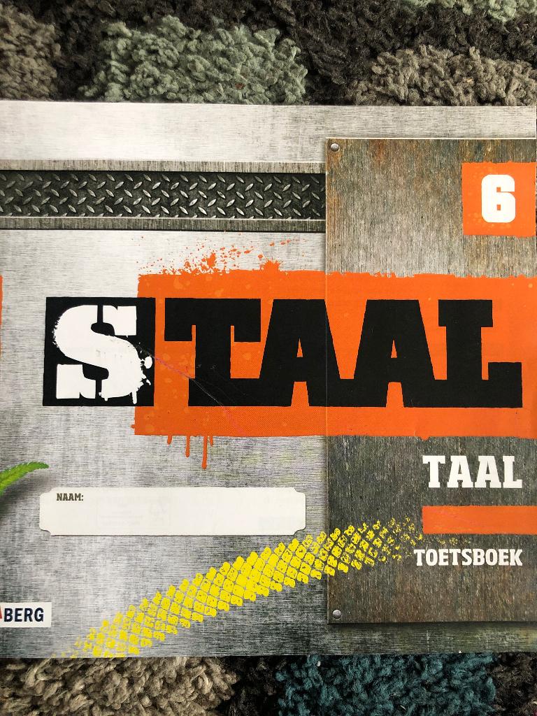 Staal taal toetsboek groep 6, Ophalen of Verzenden, Zo goed als nieuw, Overige niveaus, Nederlands