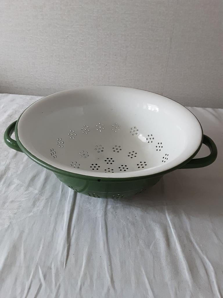 Vergiet, Antiek en Kunst, Antiek | Emaille, Ophalen of Verzenden