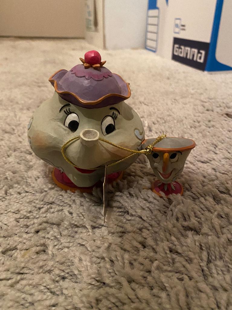 Disney Traditions Potts Tuit, Verzamelen, Disney, Ophalen of Verzenden, Assepoester of Belle, Nieuw, Beeldje of Figuurtje