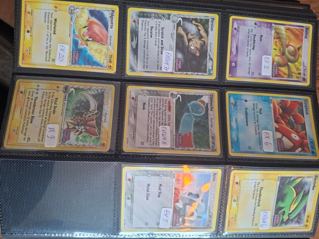Ex holon phantoms stamped holo's - Diverse Zeldzaamheden, Ophalen of Verzenden, Gebruikt, Meerdere kaarten