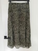 SistersPoint - plissé panterprint rok | maat S/M, Kleding | Dames, Rokken, Maat 38/40 (M), Ophalen of Verzenden, Gedragen, Onder de knie