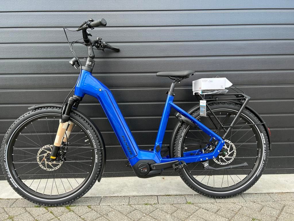 Flyer GoTour nieuw met bosch active line CX 750wh accu 27.5, Fietsen en Brommers, Elektrische fietsen, Minder dan 47 cm, Ophalen of Verzenden