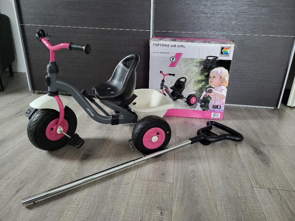 Kettler Toptrike Air Girl (vanaf 2 jaar), Fietsen en Brommers, Ophalen, Nieuw, Kettler, Verstelbare zitting
