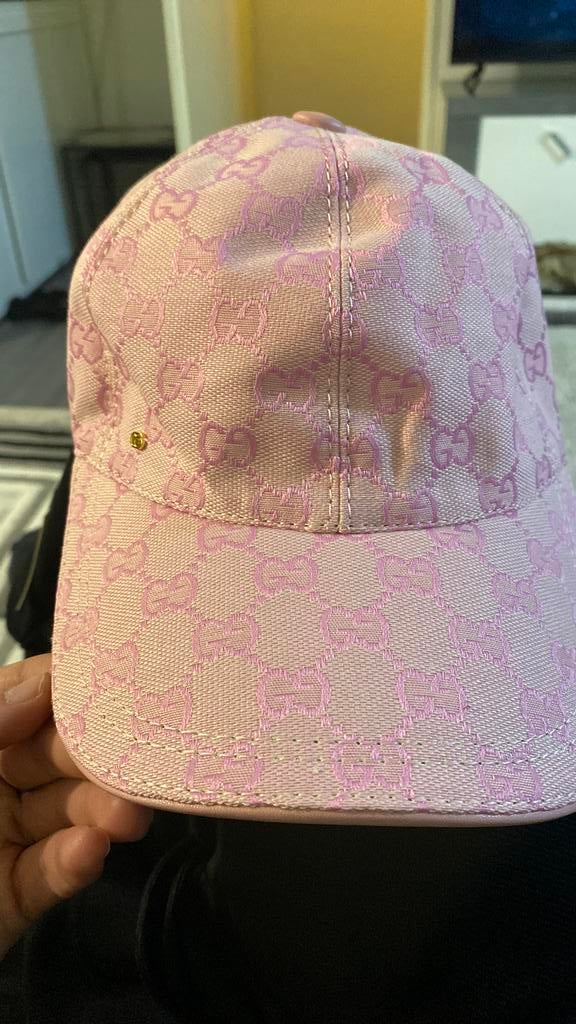 Pink gucci pet, Kleding | Heren, Ophalen of Verzenden, Nieuw, 58 of 59 cm (L, 7¼ of ⅜ inch), Pet