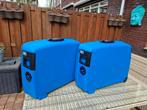 2 Delsey reiskoffers, blauw, Ophalen of Verzenden