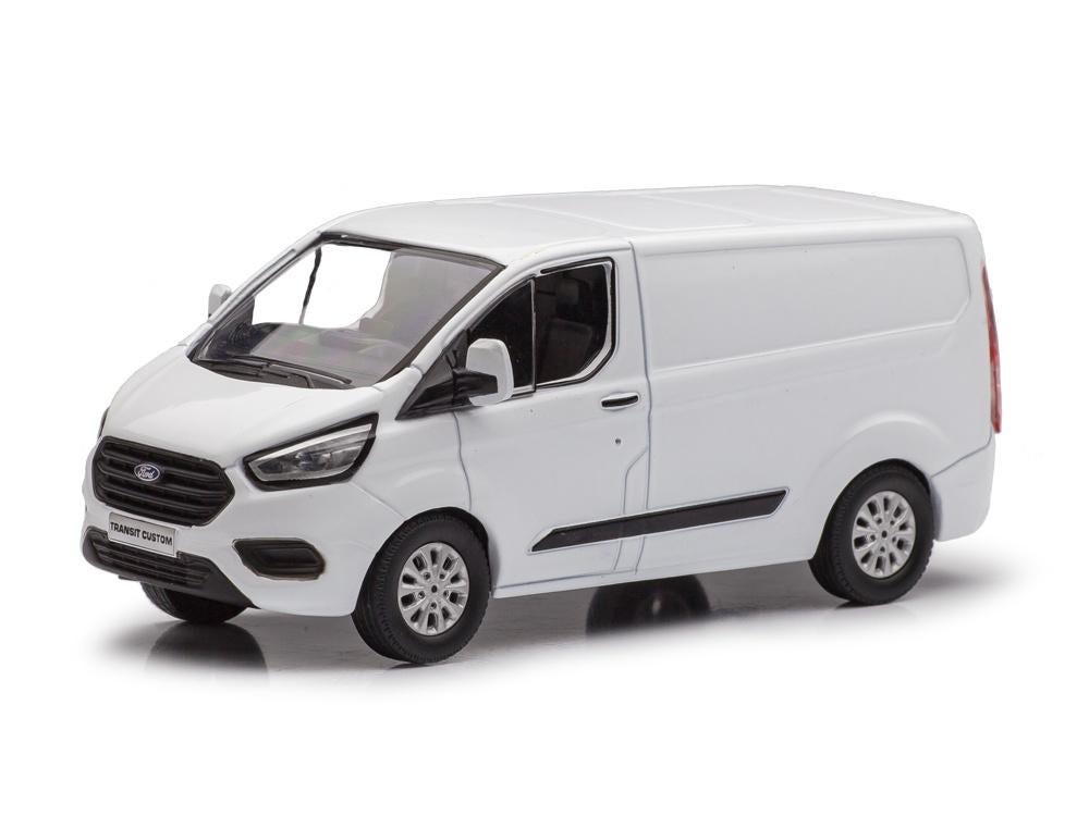 Ford Transit Custom V362 Frozen White 2018 GreenLight 51275, Overige merken, Auto, Verzenden, Bburago Via dei Tessitori 109 info@bburago-shop.com