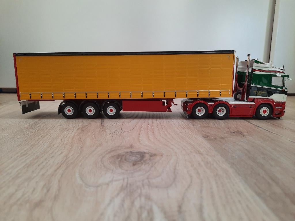 Scania PWT Peter Wauters Tekno, Hobby en Vrije tijd, Modelauto's | 1:50, Ophalen of Verzenden, Zo goed als nieuw, Bus of Vrachtwagen
