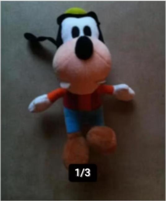 Disney knuffel 28 cm, Kinderen en Baby's, Speelgoed | Knuffels en Pluche, Ophalen of Verzenden, Zo goed als nieuw, Overige typen